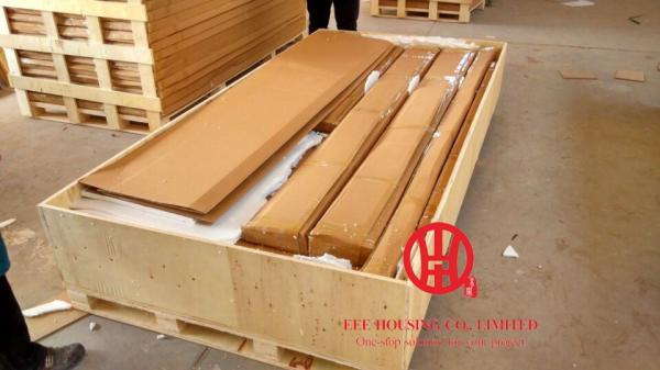 Thermal break aluminum frame bi-folding door in living room with build in shutter,bi Fold Door Design Exterior Patio
