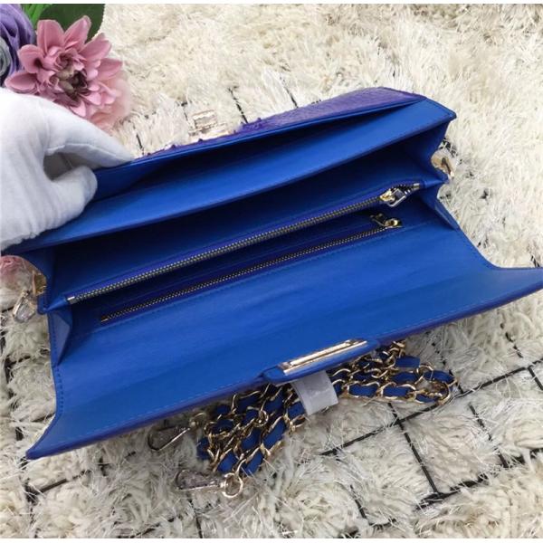 Exotic Alligator Skin Female Small Clutch Purse Authentic Real Crocodile Leather Women Flap Bag Lady Cross Shoulder Bag