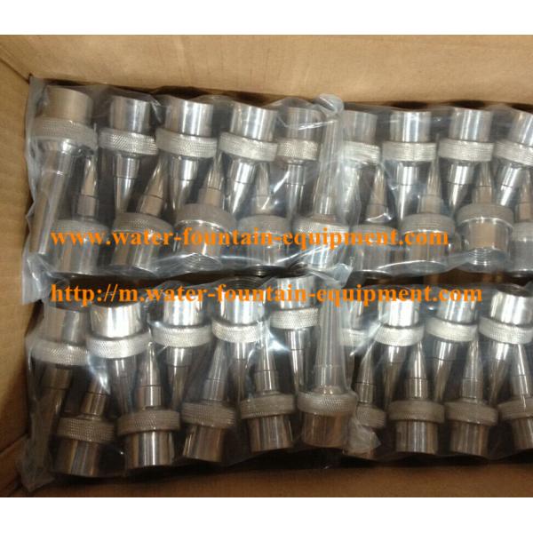 Adjustable Straight Water Fountain Spray Heads For Musical / Dancing Fountains