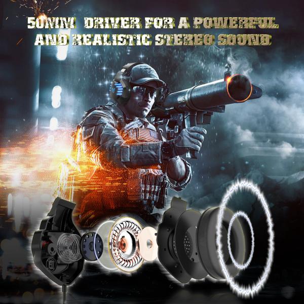 Over Ear 100mA 2.2m Onikuma K17 Stereo Gaming Headset