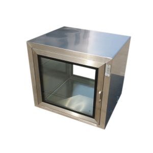 Static Cleanroom Pass Box With Electromagnetic Interlock 2 Years Warranty