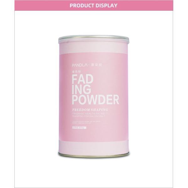 Pandla Gentle Hair Color Bleach Powder OEM Available Herbal Fragrance Blue Color Hair Lightener Hair Dye Factory Wholesale