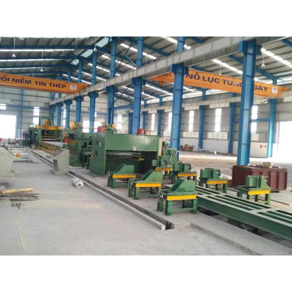 3mm×1800mm Metal Cut To Length Line For Carbon Steel Series Q235