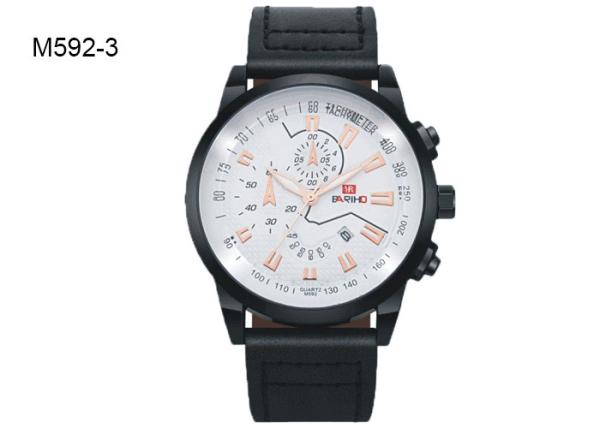 Analog Casual Men's Quartz Watch Big Dial Calendar for Business Work School Outdoor  M592