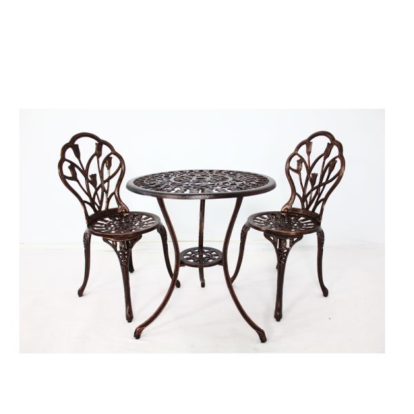 Outdoor Folding Patio Garden 6pcs Table Dining 4 Folding Chairs with Umbrella Set