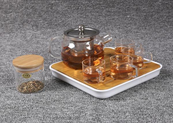 Christmas Gift Tea Infuser Set Heat Resistant Borosilicate Tea Cup Infuser Set
