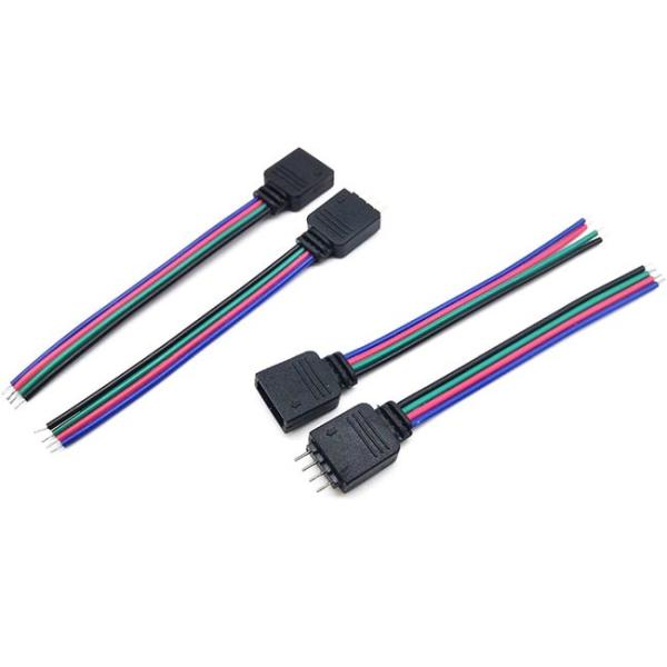 квадрат 9cm*9cm длины 2*0.3mm 10cm кабель RGB 4 ядров