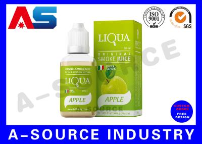 o líquido de 10ml E etiqueta a impressão básica