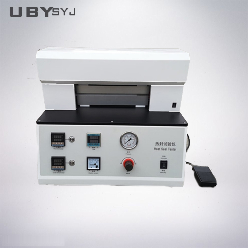 UP-5018 Heat Seal Tester Laboratory Heat Sealing Test Machine Complies with ASTM F2024 for Plastic Film with 0~0.7MPa Pressure and Room Temperature ~300ºC Range