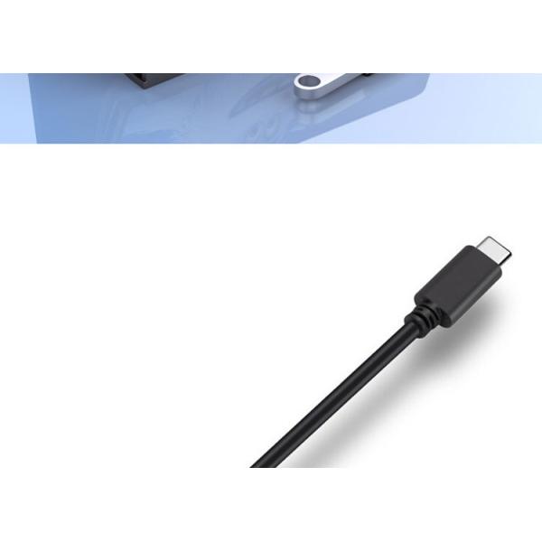 USB Type C Male to USB 2.0 A Female OTG Adapter Cable for Phone Laptop