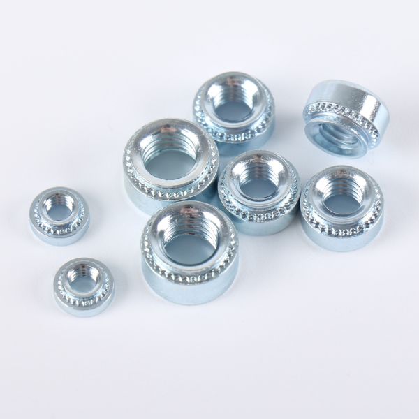 Carbon Steel Zinc Plating Self Clinching Nuts M5 M6 M8 M10 M12 High Strength Locking
