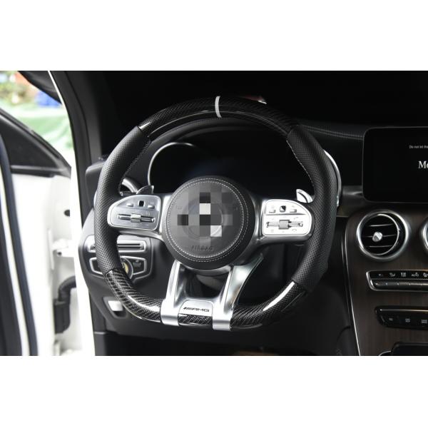 Custom Carbon Fiber Steering Wheel For Mercedes Benz S Class W222 S500 Model Fitment