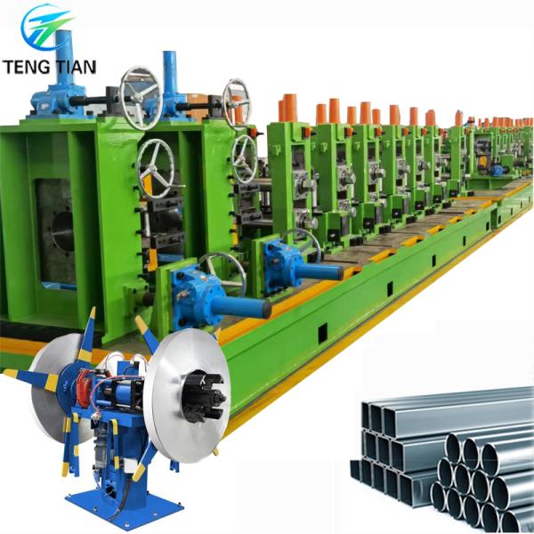 30m / Min Straight Seam Carbon Steel Tube Making Machine For Round Pipe
