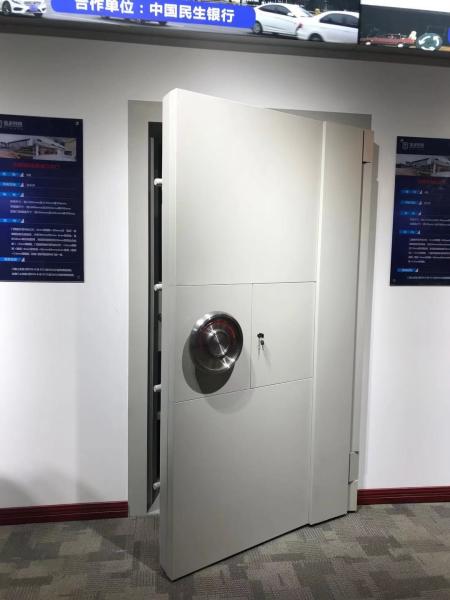Anti Burglary ISO9001 Depth 300mm Steel Vault Door  Hotels Use
