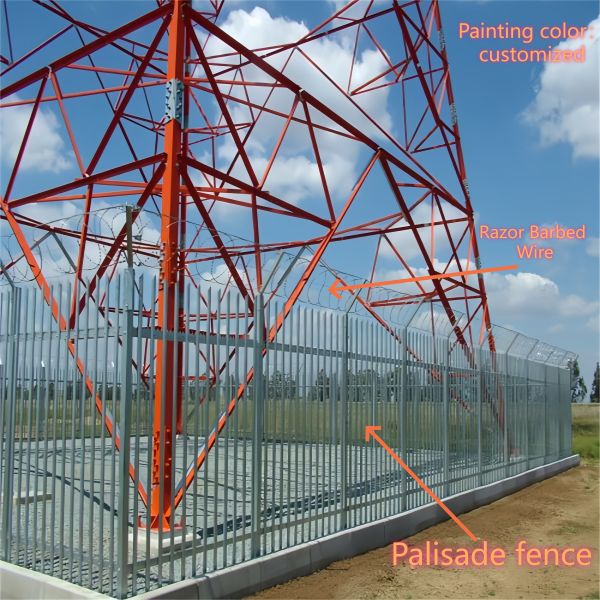 IP65 Weatherproof 4 Leg Lattice Tower Wind Resistant For Outdoor 5G Base Station