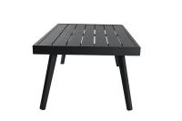 Square Leisure Patio Furniture Outdoor Table Waterproof Garden ODM