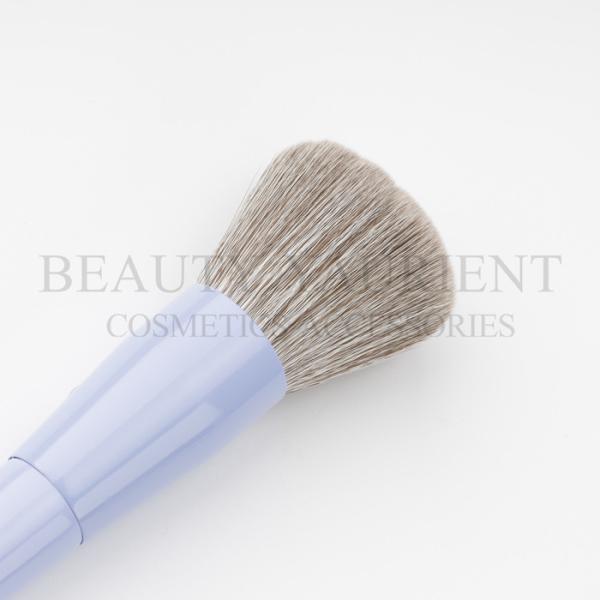 Sprayed Lavender Ferrule Powder Makeup Brush 15g Customized Logo