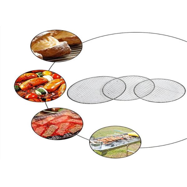 гриль барбекю сетки барбекю нержавеющей стали 304 60cm круглый