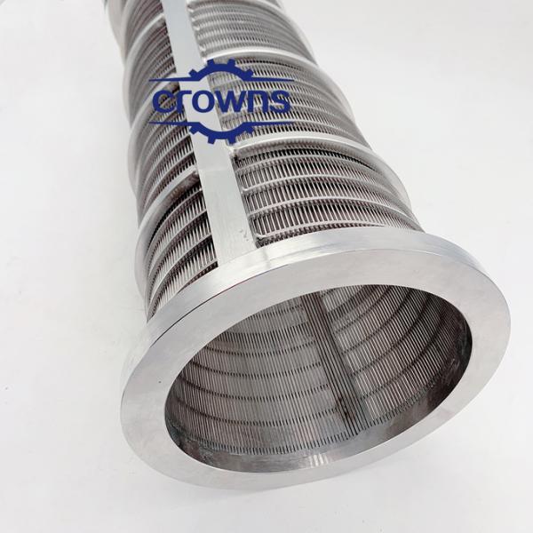 2 мм 0,5 мм 150 микрон Размеры слотов на заказ Нержавеющая сталь клиновой проволока фильтр Песок экрана управления Johnson Tube