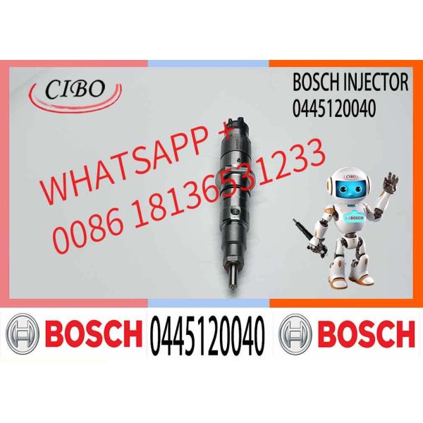 Factory New Diesel Engine Fuel Injector Assembly 65.10401-7001C 0445120040 0445 120 040 0 445 120 040 with More Models