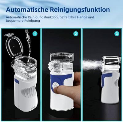 Rechargeable Pocket Mesh Nebulizer for Medical Devices and Health Products 67×45×105mm