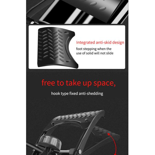 Steel Engineering Plastic Foot Pump for Bicycle Motor Car High Pressure Portable Pump