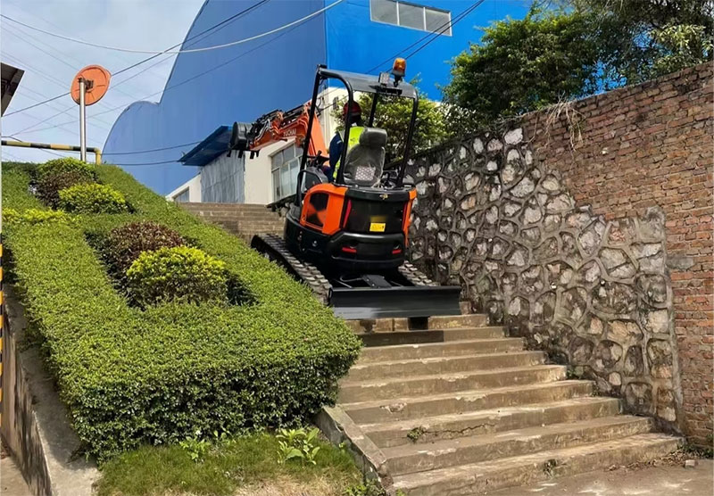 ZG017S yanmar мини-кашильщик с двигателем KUBOTA D902 и просторным пространством для вождения