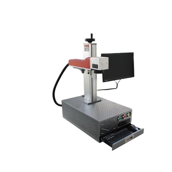 10w/20W/30w/50w Mopa Fiber Laser Color Laser Marking Machine for Colorful Marking Might Easy to Operate Optical Lens