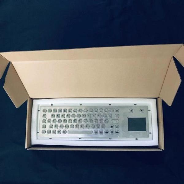 Клавиатура металла 304SS IK07 бунта промышленная с сенсорной панелью