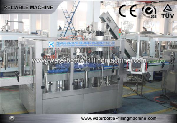 Soda/máquina quente da garrafa de vidro da bebida, linha do engarrafamento do ANIMAL DE ESTIMAÇÃO de 380V 50Hz