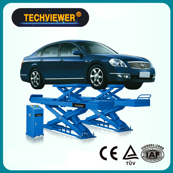 Hydraulic 3.5 Ton Scissor Alignment Lift Double Level Big Scissor Lift