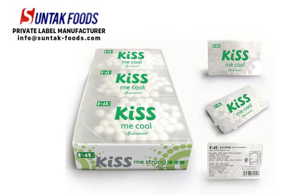 Promotion Gift Low Calorie Candy , Sugar Free Peppermint Candy For Diabetic