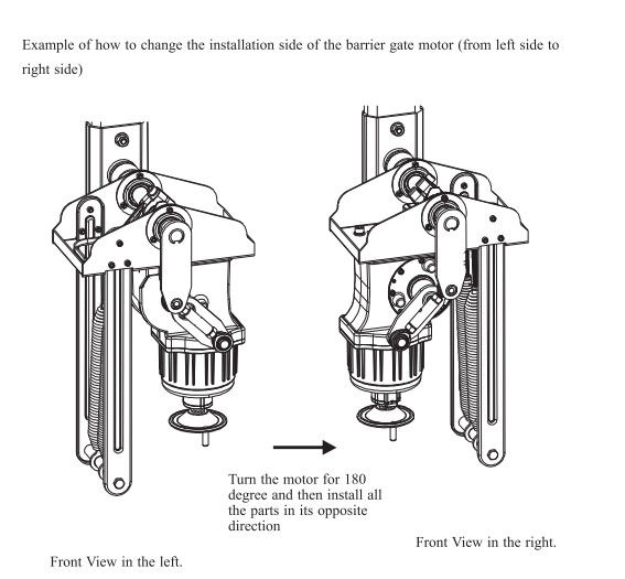 Powder Coated Boom Folding Barrier Gate Vehicle Access Control Barriers
