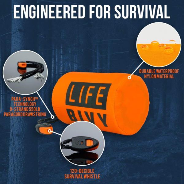 213*91cm polyethylene Bivy Emergency Sleeping Bag