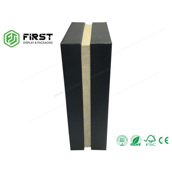 Customized Gold Foil Logo Luxury Rigid Cardboard Perfume Gift Packaging Boxes With Lid