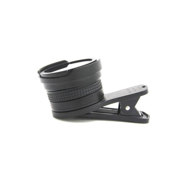37mm 0.42X Cell Phone Fisheye Lens Attached Lens Aluminum Alloy Optical Lens