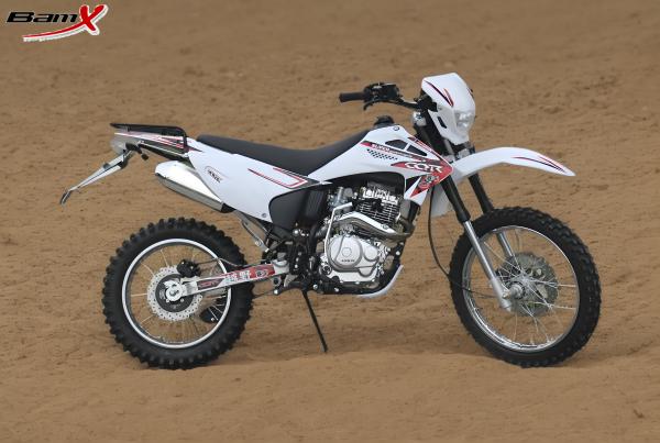 freio de disco traseiro do dobro da suspensão 150cc da motocicleta do esporte de Enduro do curso 125cc 4 mono