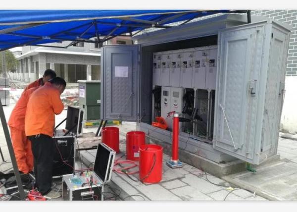 810KVA High Voltage Test Kit , 35KV And 132KV Hv Cable Testing Equipment 30-300Hz