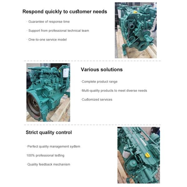 Engine VOE14519204 Volvo D6D EGE2 diesel engine assembly parts for Excavator