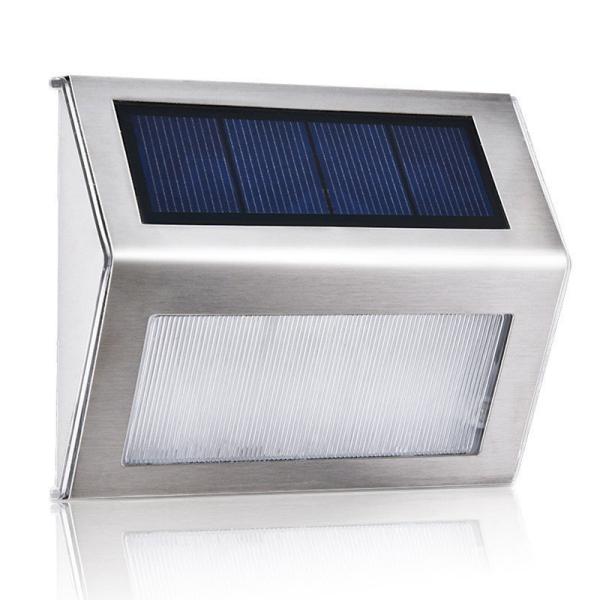 3.94in 1.2V Waterproof Outdoor Solar Deck Lights CE Stainless Steel