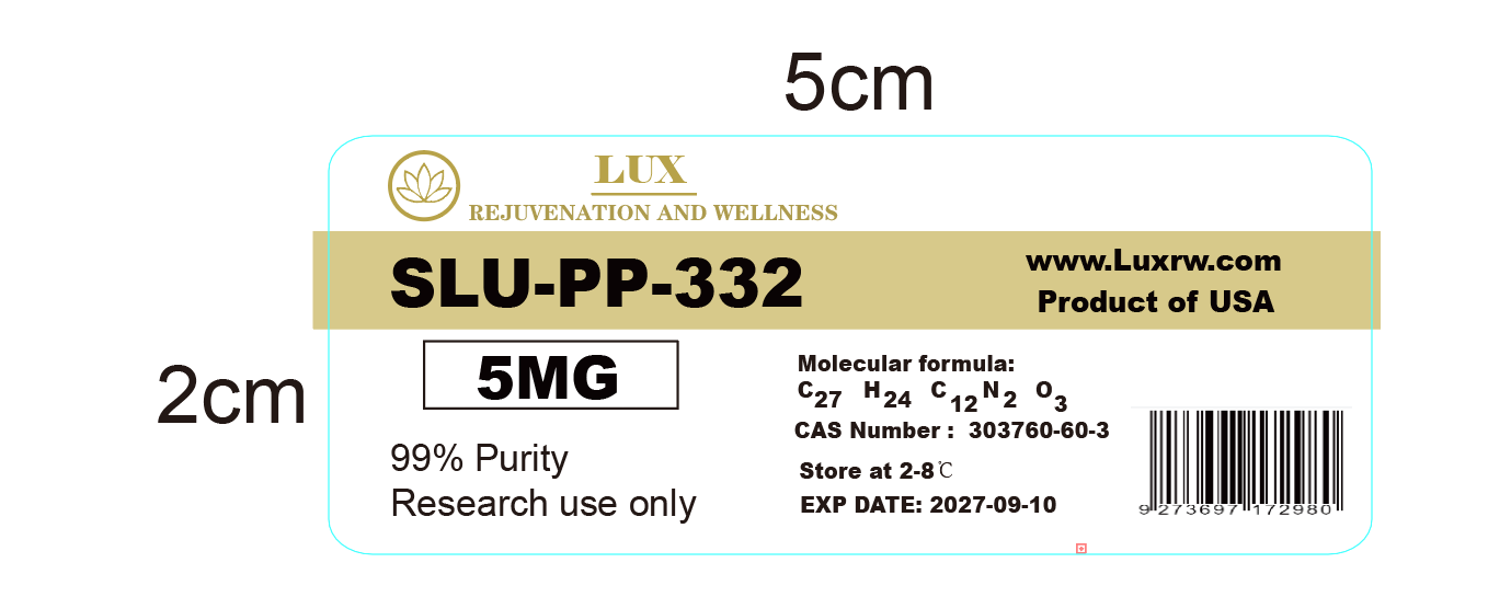 Oxytocin 5mg pvc labels for small peptide vials 