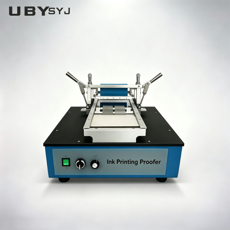 Ink Printing Proofer with Adjustable Printing Speed, Customizable Proofing Width, and Optional Silicone/Rubber Roller for Laboratory Testing