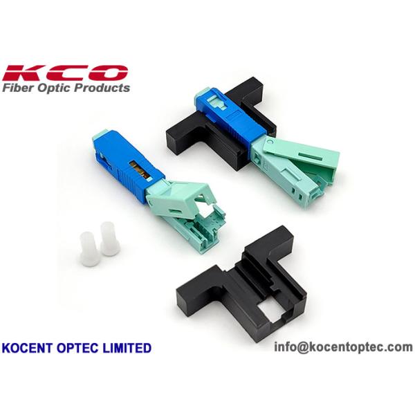 Pre-Polished SC UPC Fast Connector with 60mm Length and Tensile Strength >60N for 3mm and 2mm Cables