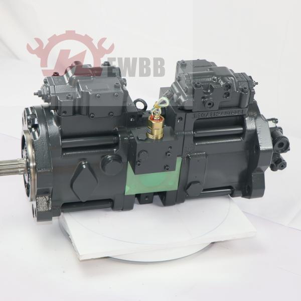 Couleur de noir de Kawasaki Hydraulic Piston Pump K3V112DT 9N14 pour Kate CAT Excavator