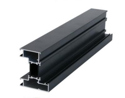 Enegreça o perfil de alumínio anodizado da extrusão para o elevador/janela/porta