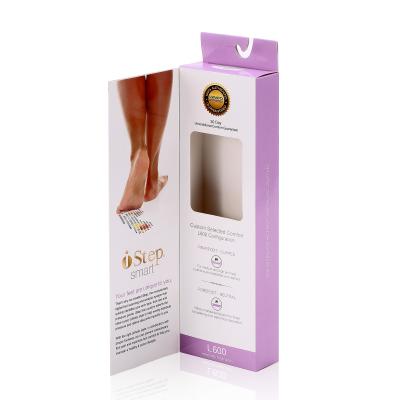 Box Packaging for Insole Packing Custom Printing Paper Box Purple Color Printing Display Cardboard Box
