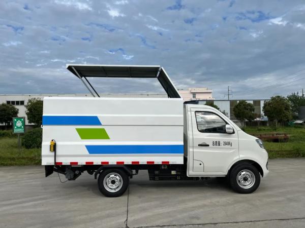 Electric Garbage Collection Truck for Urban Waste Management and Custom's Requirement in Urban Environments