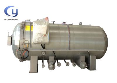 Autoclave de cura de borracha da pressão horizontal com bloqueio dobro da segurança