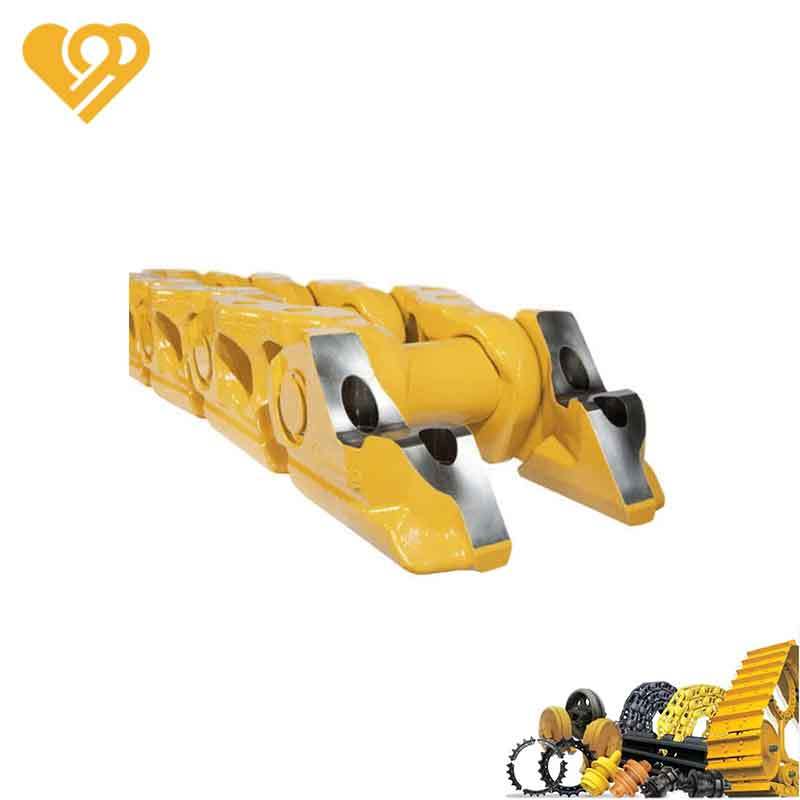 35MnBH Steel Track Chain Link with HRC 40-55 Hardness and 190.0 mm Link Pitch for Komatsu Excavator Undercarriage