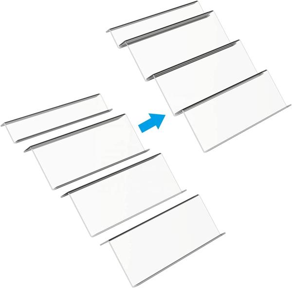 Expandable Drawer Cabinet Shelf Spice Rack Organizer Caddy Acrylic Condiment Seasoning Tray